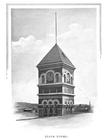 Old Photo of a Clock Tower